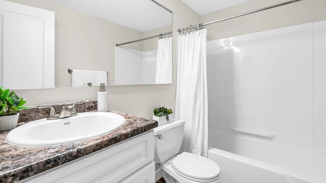 Step into elegance with our stylish upgraded bathrooms, offering a serene space with extended mirrors for your daily pampering.