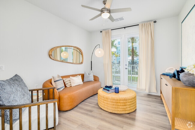B1 - 1BR, 1BA - 1,098SF - Living Room