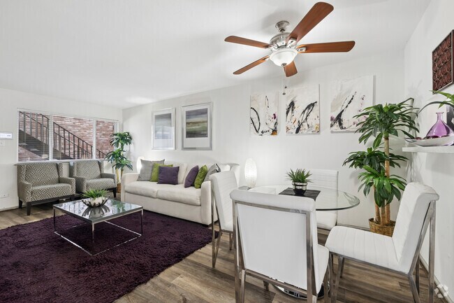 A1A 1 habitación, 1 baño - 762 pies cuadrados - Sala de estar