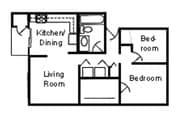 2BR/2BA
