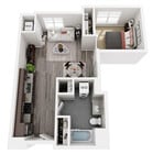 Floor Plan A2 | 22 Slate | Apartments in Madison, WI