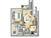 1 Bedroom 1 Bath, 800 sq. ft. | Orchard Cove | Roy, UT Apartments
