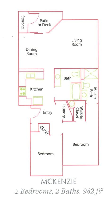 Floor Plan - McKenzie