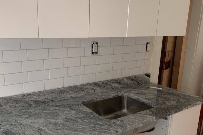 New granite and cabinets - 23 Union Ave Unit 1