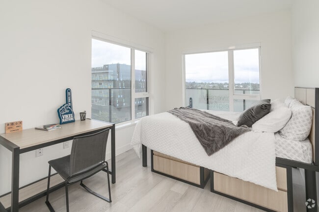 2 chambres, 2 salles de bain - 779 pi² - Chambre principale - University Heights