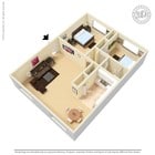 2BR/1BA