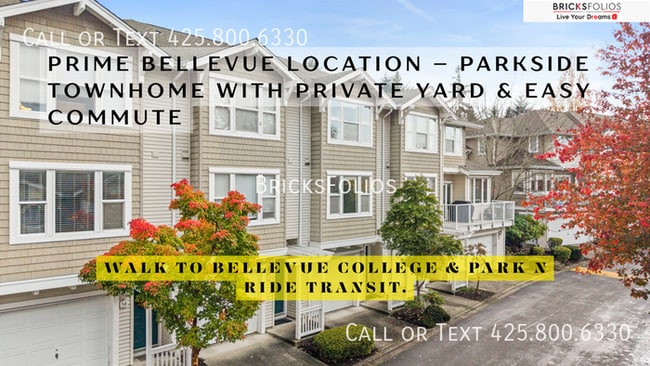 Building Photo - Prime Bellevue Location – Parkside Townhom...