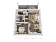 1 Bed Olive Carriage with Garage