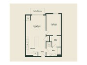 B-1 floor plan The Bellwether
