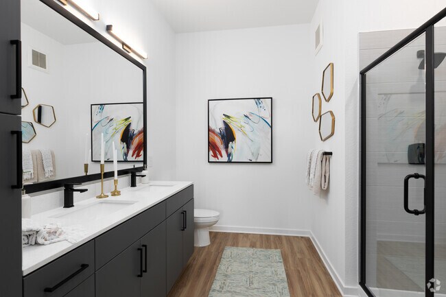 2BR, 2BA - 1088SF
