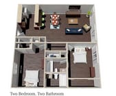 Two Bedroom Two Bath