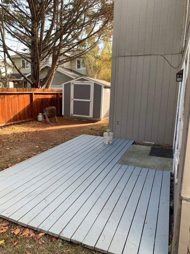 Deck cleans easy, Deck were Rebuild and Painted - 1638 Schooner Ct Unit Main Home
