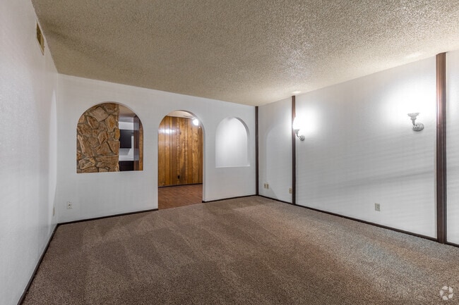 2BR, 2BA - 1,040SF - Living Room