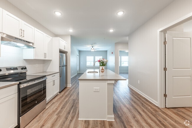 Open Kitchen with lots of cabinets