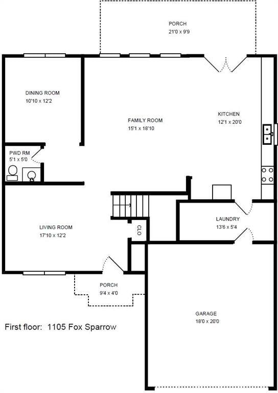 Photo - 1105 Fox Sparrow Cove