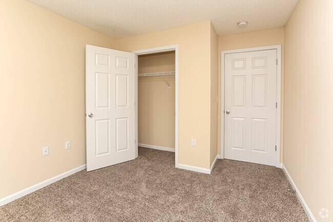 3BR, 2BA - 1,260 SF - Bedroom