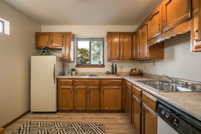 Kitchen with sunset views - 2715 Sheridan St NW Unit Apartment