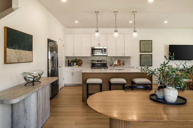 The Ascent townhome, model home - Oxenfree Rowlett