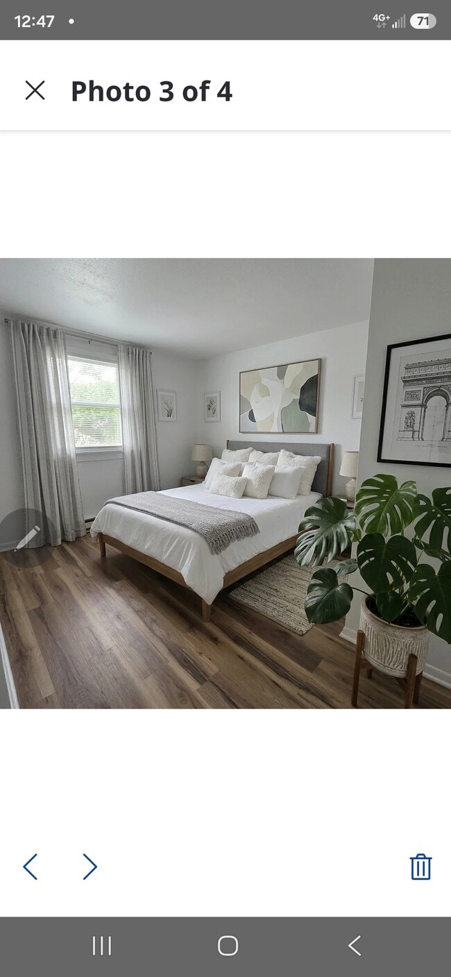 Three spacious bedrooms with large closets