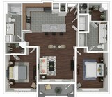 B2A floor plan Haven at Main