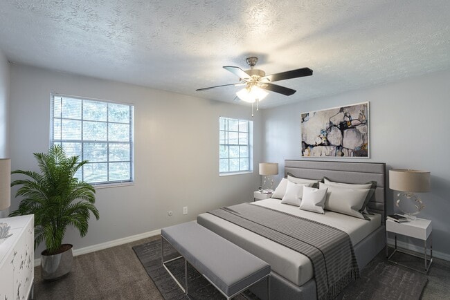 Virtually Staged Bedroom