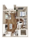 A4 floor plan Ascend at Pioneer Hill