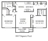 2BR/2BA