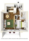 The Travis floor plan Houston House