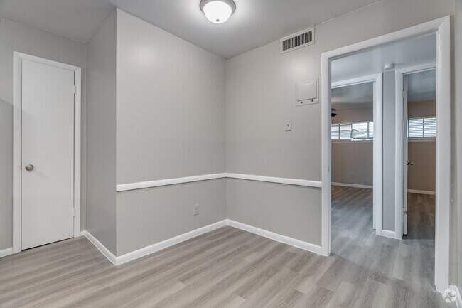 2BR, 1BA - 880SF - Dining Room - Landmark Apartments