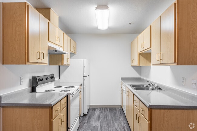 2BR, 1BA - Cocina de 1003SF