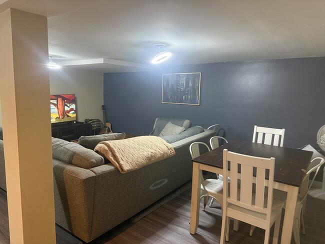 Living room - 3716 Washington Pike House Unit Fully furnished basement