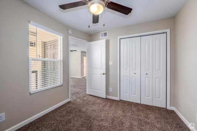 2BR, 1BA - 800SF - Second Bedroom
