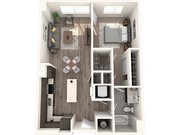 A1 1 Bedroom, 1 Bathroom