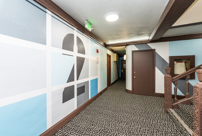 2nd Floor Hallway - 2500 Durant Avenue