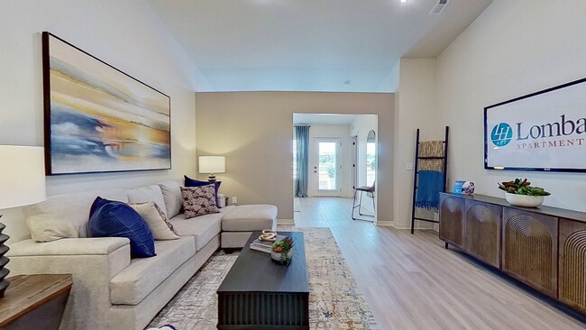 Forestwood-Living Room - Arabella Apartments