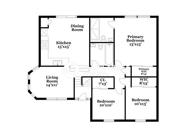 Photo - 3 Bedroom Pet-Friendly Home in O'Fallon, MO with Main Street Renewal