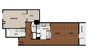 A14 floor plan Bayou on the Bend