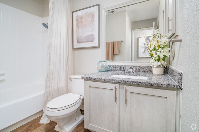 2BR, 2BA - 1036SF Bathroom 2