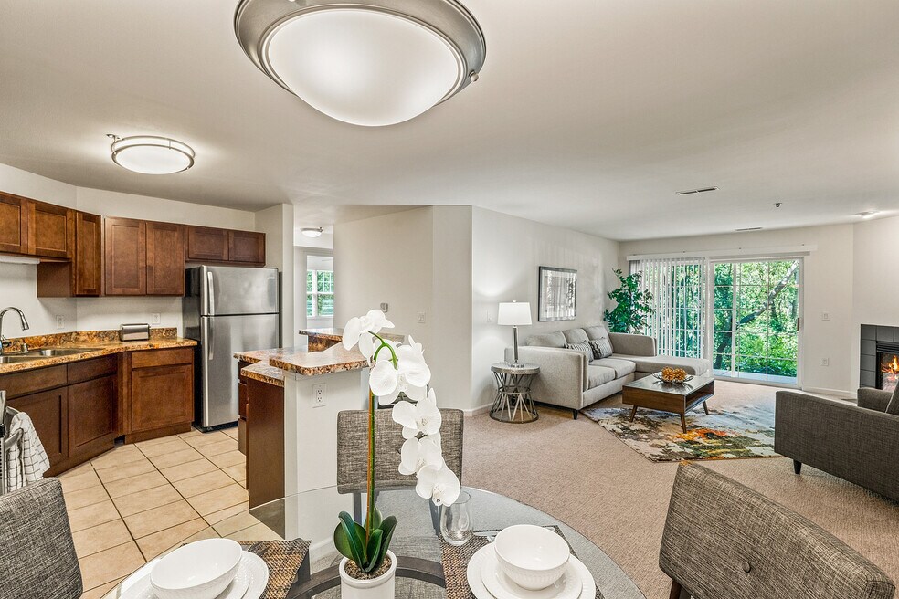 La sala de estar del Landmark At Hatchery Hill