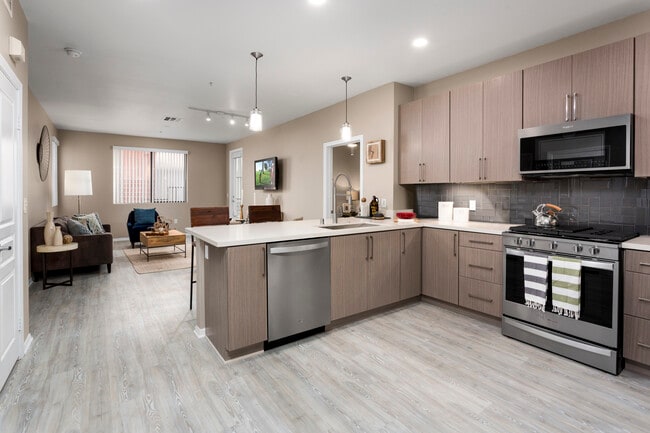 Design Scheme II Kitchen and living area