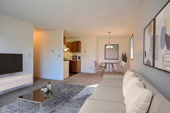Fargo, ND Place One Apartments |Living