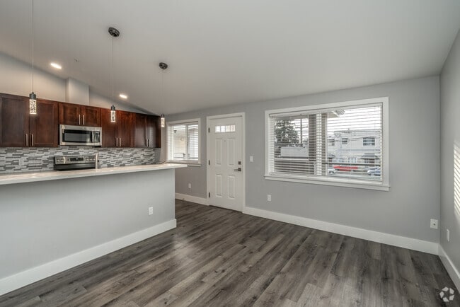 1 habitación, 1 baño - 550 pies cuadrados - Sala de estar - Highridge Apartment Homes