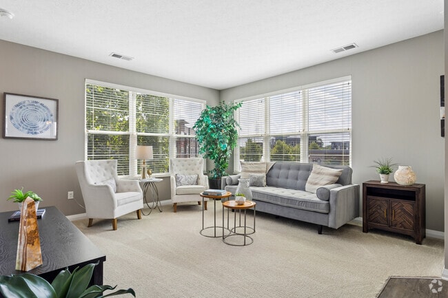 Jack 2BR, 2BA - 1,290SF - Living Room