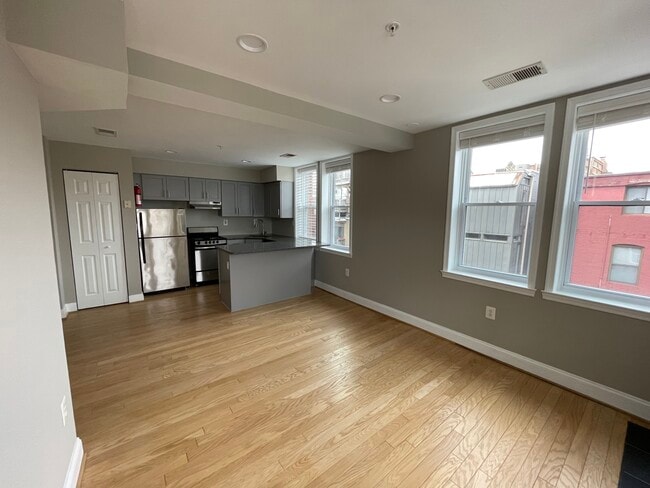 living and kitchen - 1731 Willard St NW Unit 403