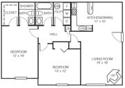 2BR/2BA