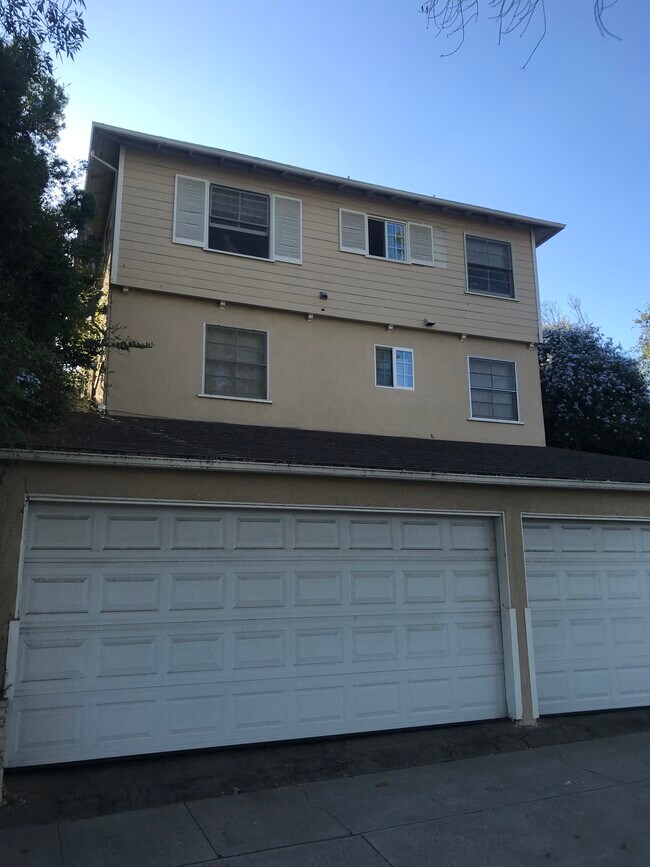 This is a top floor unit facing Century City.