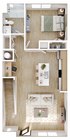 Bungalow 3 x 3 B_L1