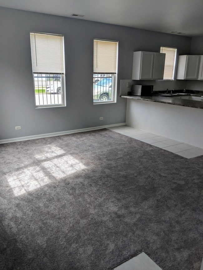 Living Room - New Carpet & Paint! - 1457 N Rockwell St Unit 1
