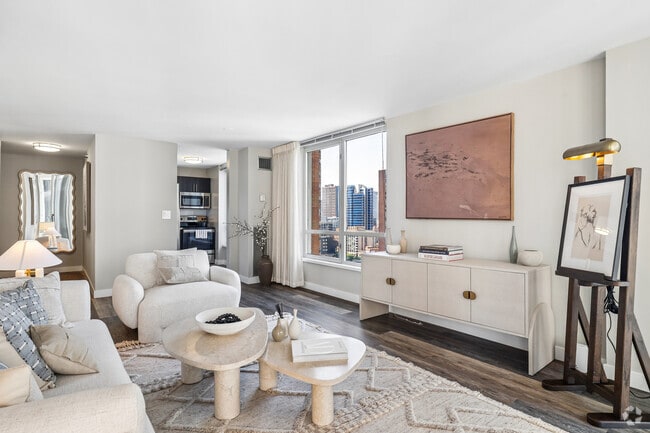 1BR, 1BA - 850SF - Living Room