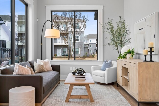 Sala de estar - Farmhouse at Easley